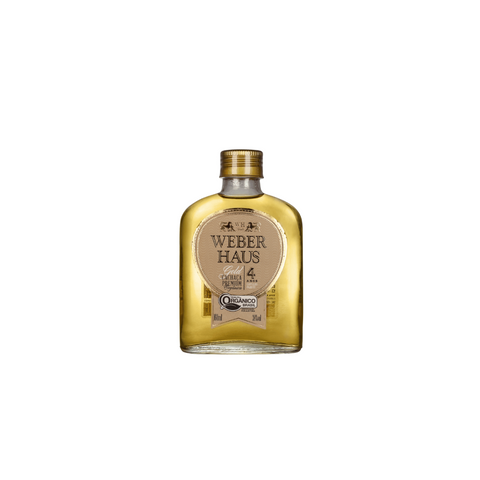 Garrafa de Cachaça Weber Haus Premium 4 anos 160ml