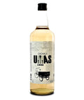 Garrafa de Cachaça Umas e Outras 1 litro, composta por Cachaça Prata com toques de Amburana e Canela Sassafrás.