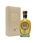 Cachaça Weber Haus Premium Gold 4 anos com embalagem.