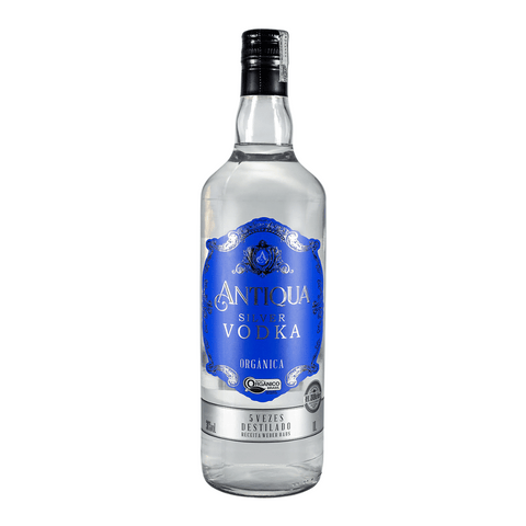 Garrafa de Vodka Antiqua Silver Weber Haus 1000ml.